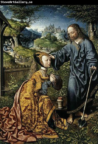 Oostsanen, Jacob Cornelisz van Christ Appearing to Mary Magdalen as a Gardener